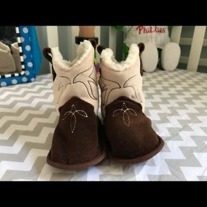 Toddler Cowboy Boot Slippers